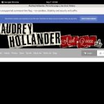 Watch Theaudreyhollander.com Free