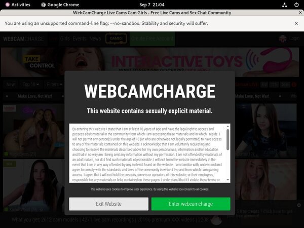 Webcam Charge Exclusive Discount