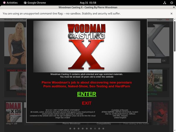 Woodmancastingx.com With Bank Pay