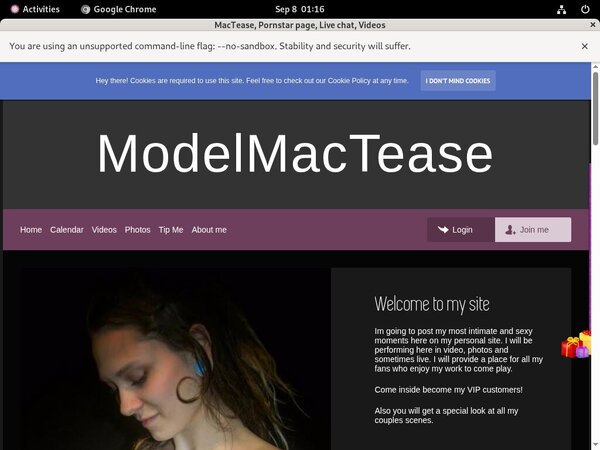 Free MacTease Account