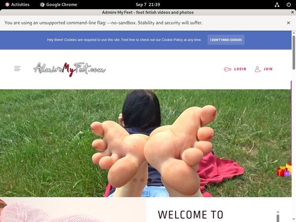 Admiremyfeet.com Co