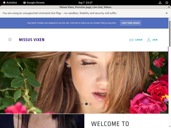 Missus69 Member Sign Up