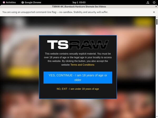 TS Raw Credit Card