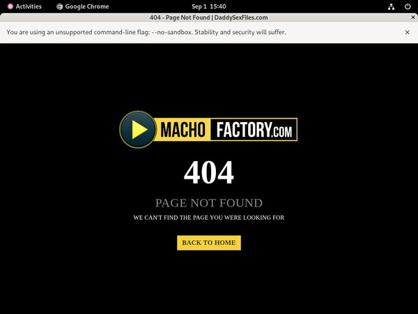 Machofactory.com Buy Membership